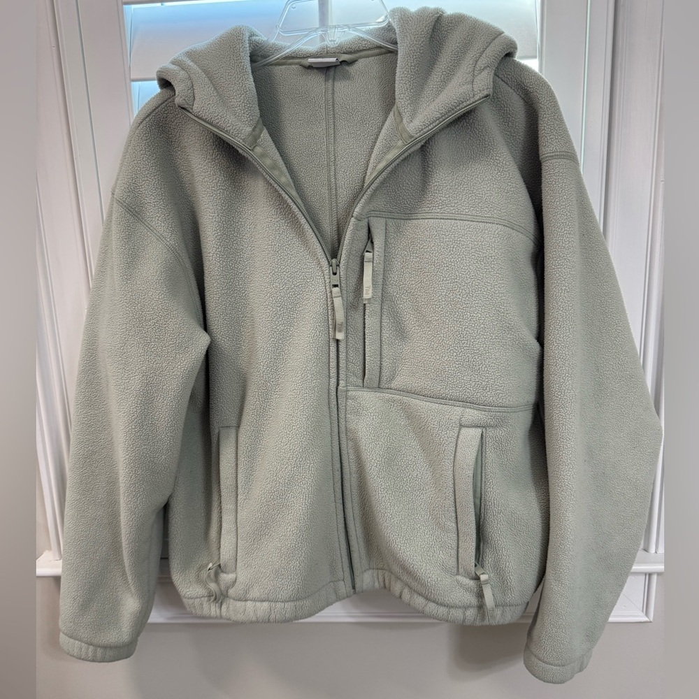 Aritzia TNA Polar Fleece Zip-Up Hoodie